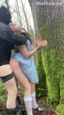 Belle Delphine OnlyFans leaked Bell Delphine Forest Fuck on HDthot