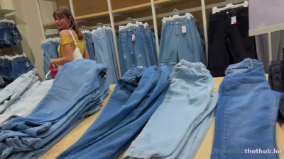 OnlyFans leaked Anna Ralphs - Went Shopping, Changing Room Sex on HDthot