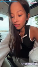 Ninacola OnlyFans leaked NinaCola Amateur Real Sex In The Car on HDthot