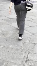 OnlyFans leaked ass in the street on HDthot