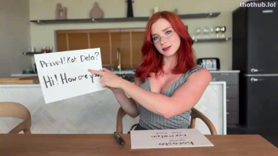 Sweetie Fox OnlyFans leaked Sweetie Fox Redhead Russian Teacher Deepthroats and Hard Fucks Student on HDthot