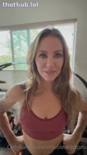 Nicole Aniston cumshot on ass