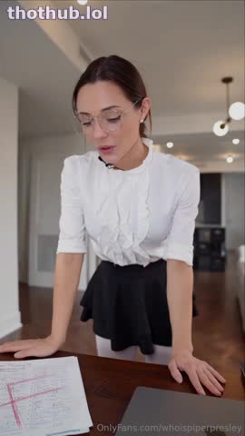 Piper Presley OnlyFans leaked Piper Presley Prude Schoolgirl Fucks Teacher Whoispiperpresley Onlyfans on HDthot
