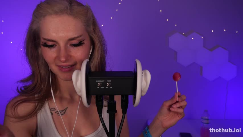 Busy B asmr ~ Lollipop Ear Eating (Patreon)