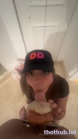 Katiana Kay - Dunkin Donuts Employee Blowjob