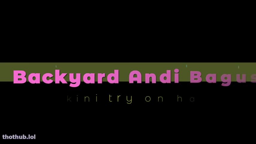 YRSACLICKS /YRSADAWN - BACKYARD BIKINI TRY-ON HAUL