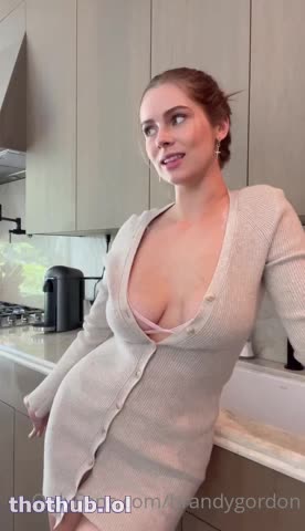 Brandy Gordon OnlyFans leaked brandy gordon messy in the kitchen on HDthot