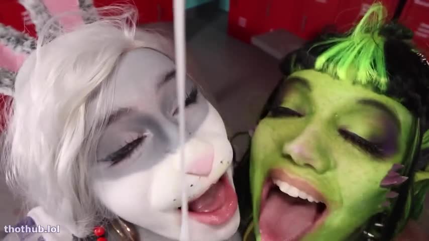 Little Puck, Cherie Deville, Bishoujomom - space jam xxx parody
