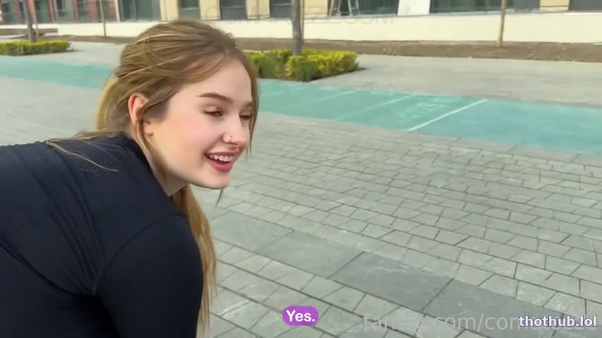 Comatozze Broke College Slut Offers Her Tight Pussy for Cash