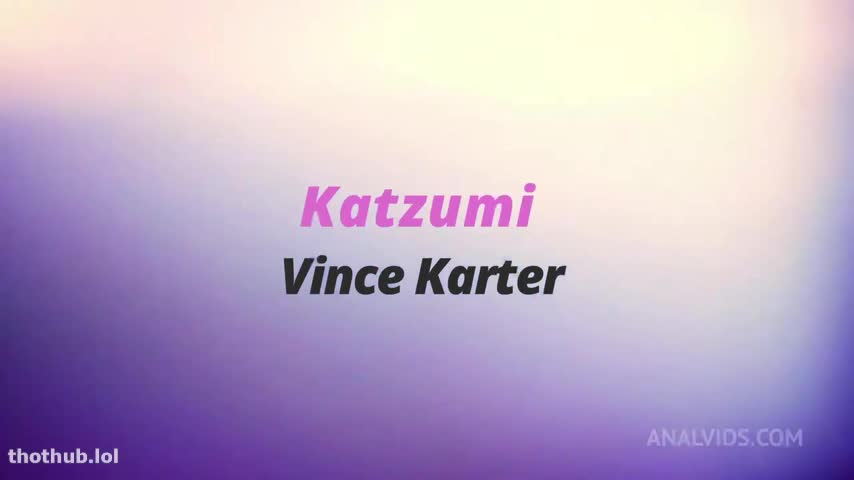 Kazumi Squirts - Anal with Vince Karter