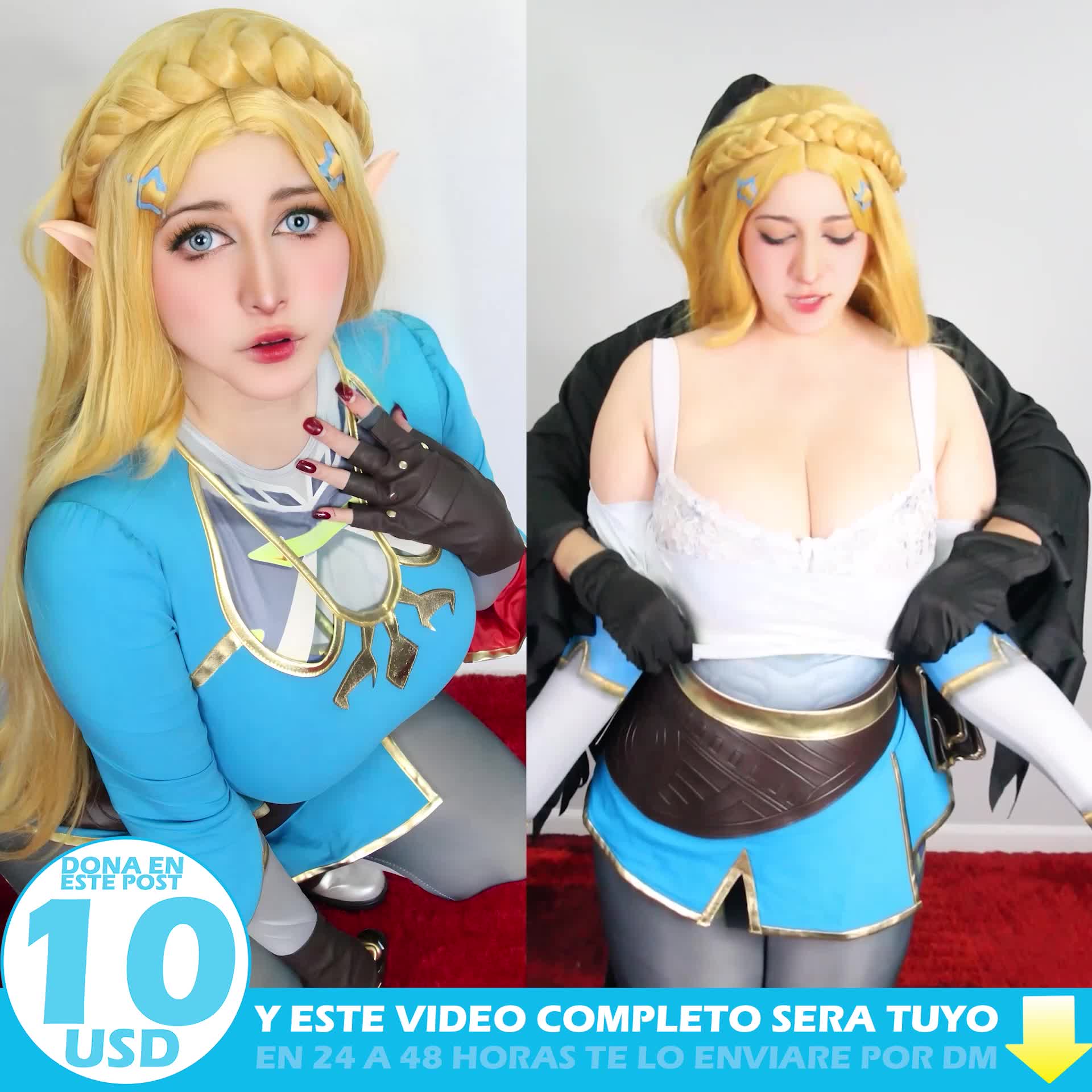 jocycosplay.vip OnlyFans leaked COSPLAY: PRINCESA ZELDA (PRINCESS ZELDA) VIDEO COMPLETO S.. on HDthot
