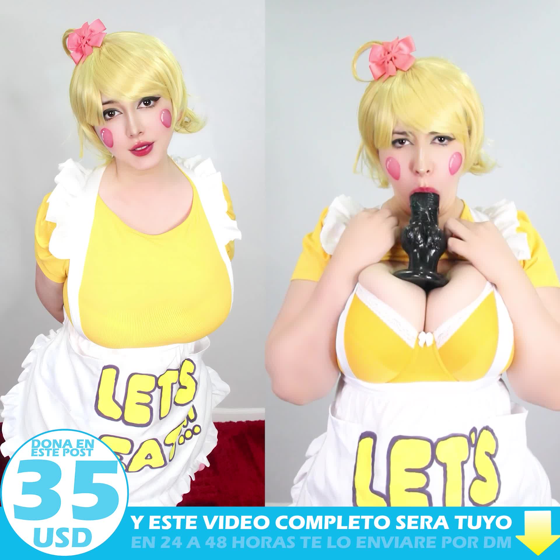 jocycosplay.vip OnlyFans leaked 🎀 COSPLAY: TOY CHICA - FNAF⭐ VIDEO COMPLETO SIN CORTES / FUL.. on HDthot