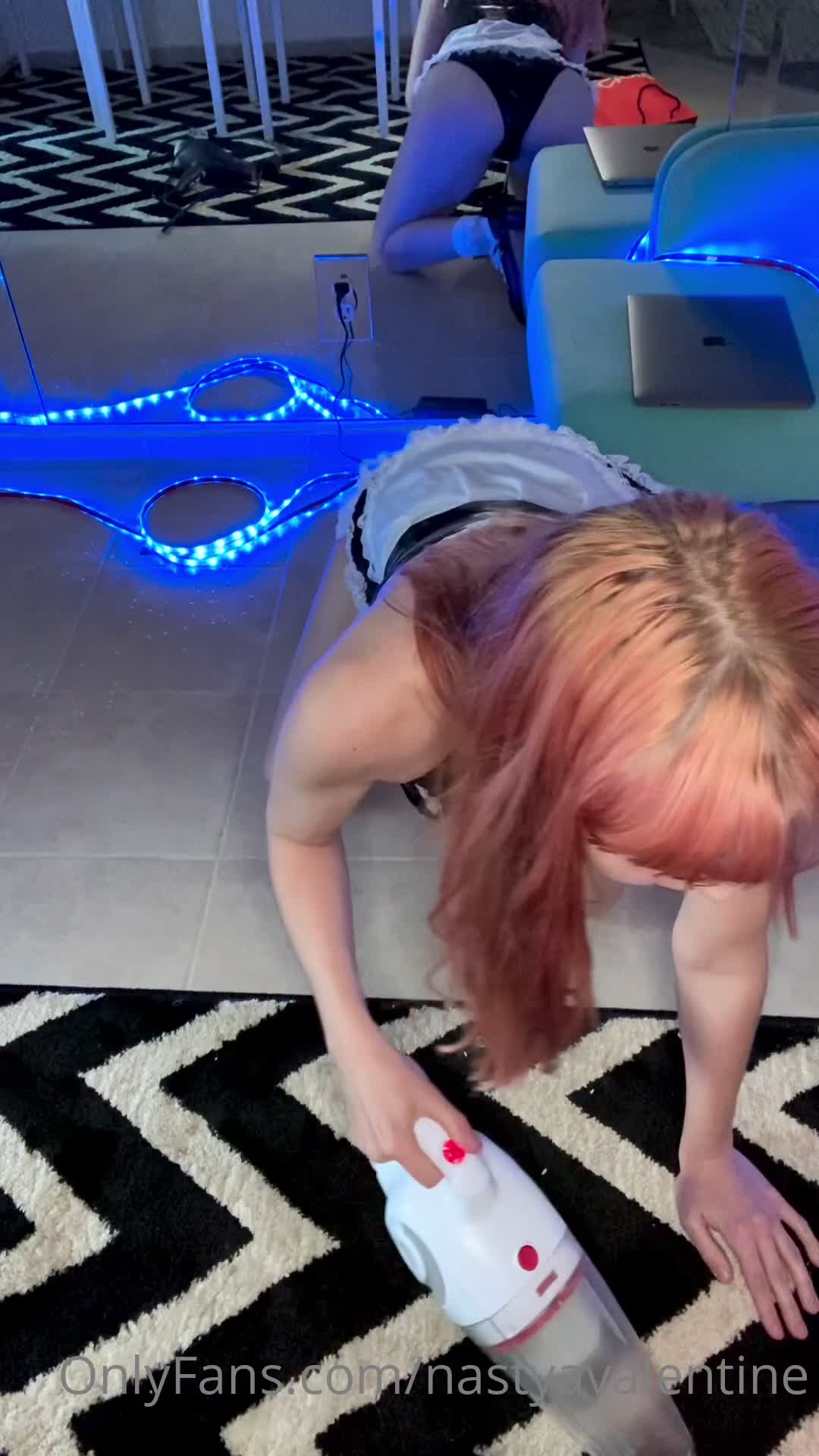 nastyavalentine OnlyFans leaked some videos for you:    vacuuming sexy maid   a BTS f.. on HDthot