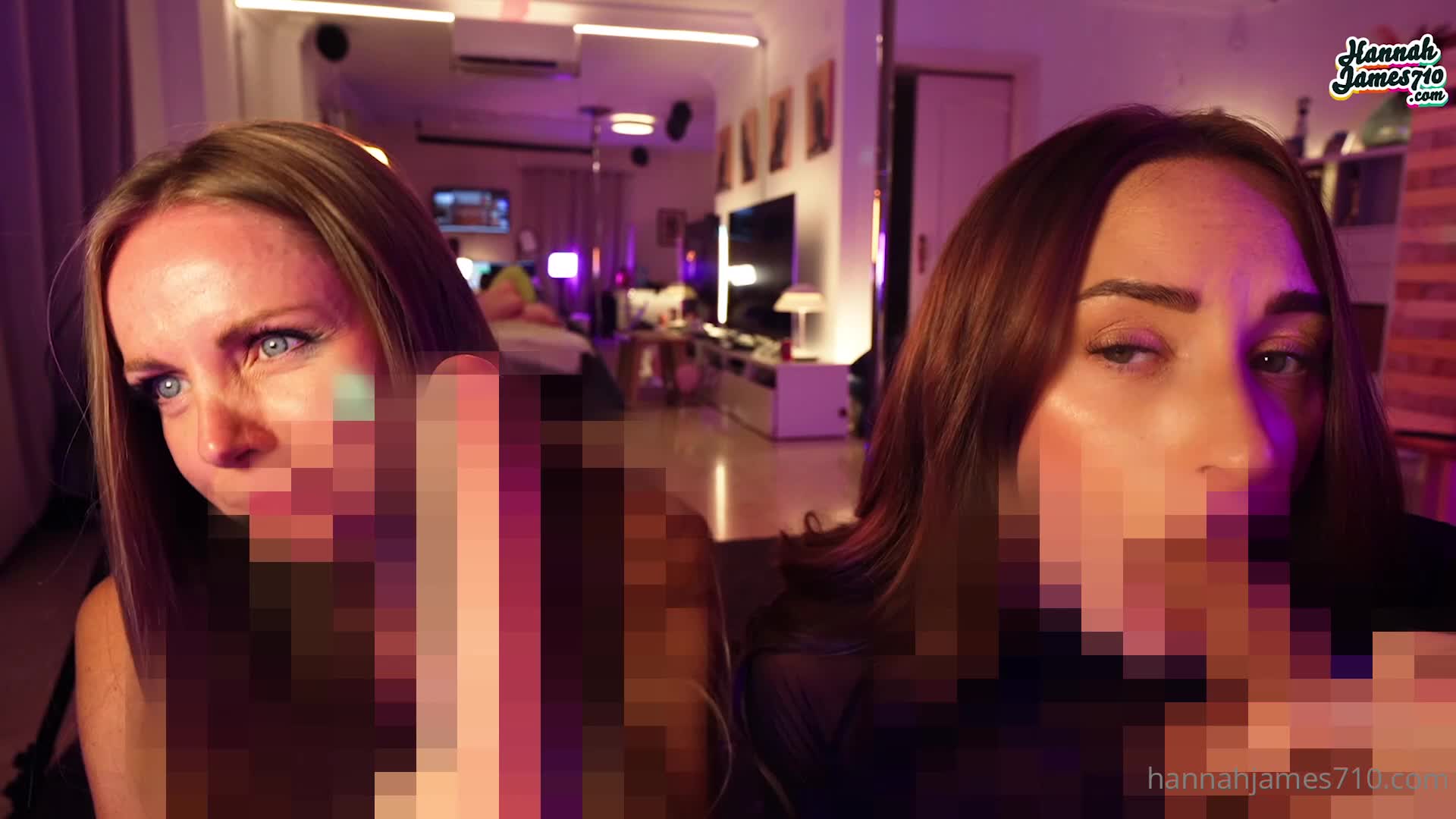 hannahjamesfree OnlyFans leaked DOUBLE DILDO BJ WITH EVA FASHIONISTA Could you imagine.. part 1 on HDthot
