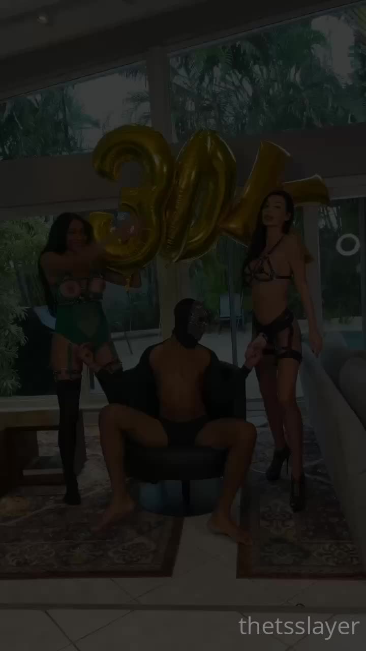 thexxxslayer OnlyFans leaked Kicking off the orgy weekend with a celebration at the house.. on HDthot