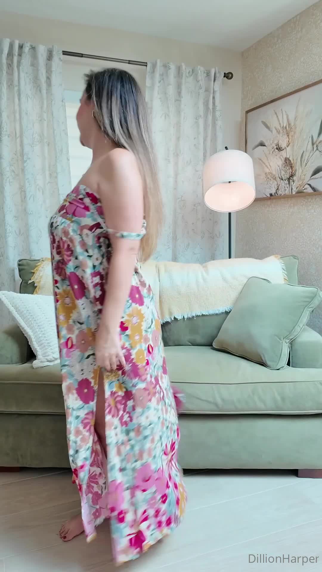 Dillionharper - New video out! I want u to cum with my countdown baby 3 2 1..