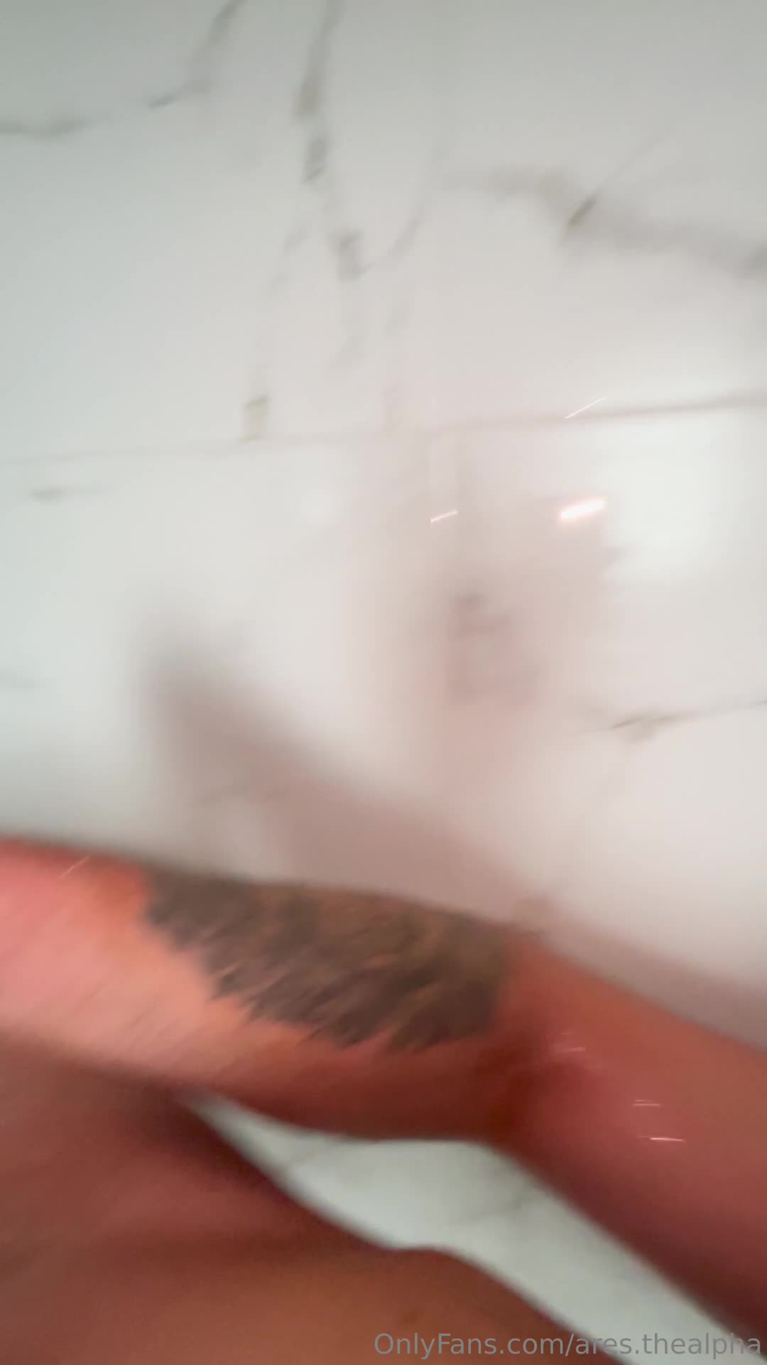 ares.thealpha OnlyFans leaked Ares.thealpha - Nothing better than my cock hard in the shower on HDthot