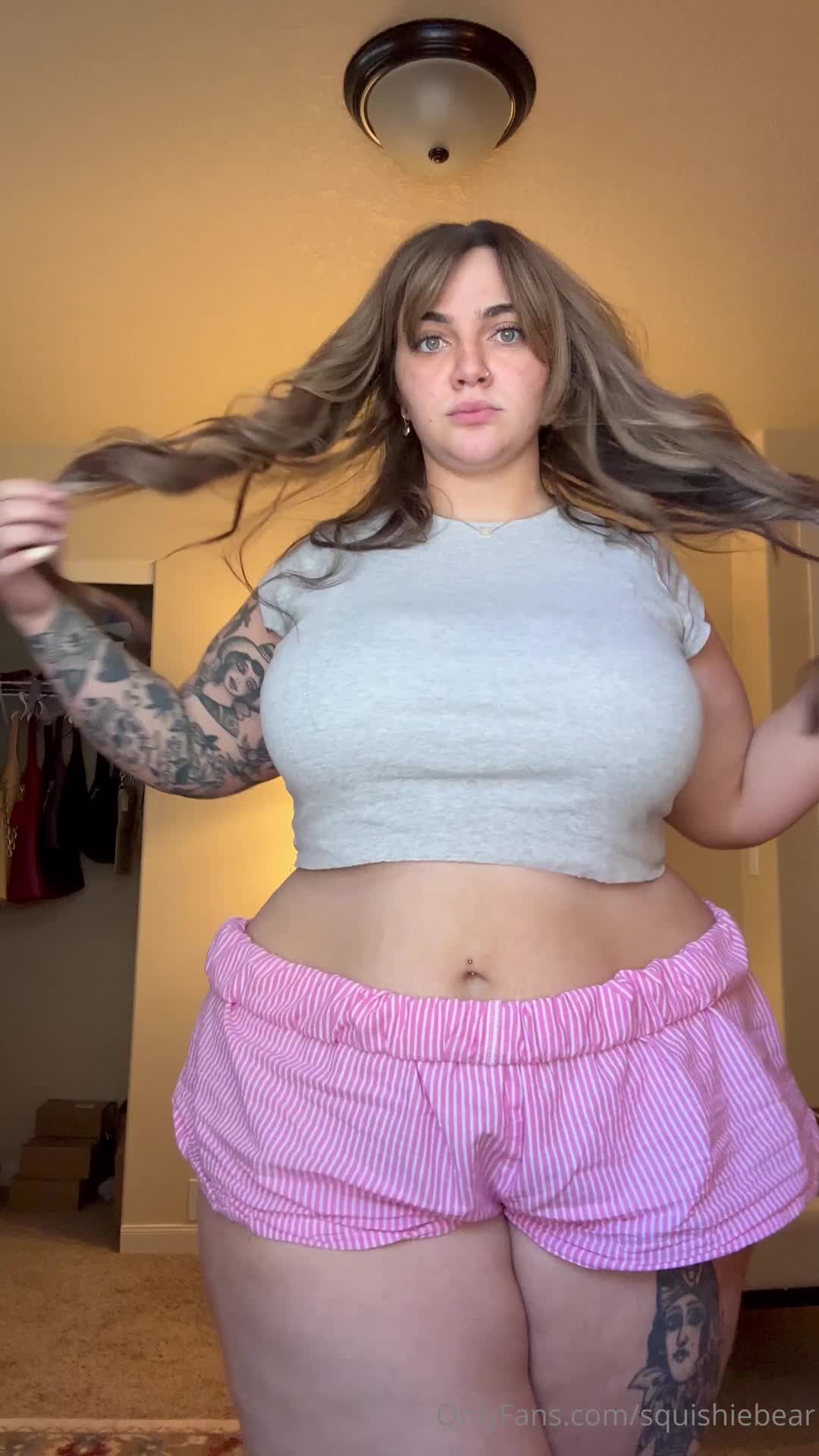 squishiebear OnlyFans leaked Squishiebear - You like my curves? on HDthot
