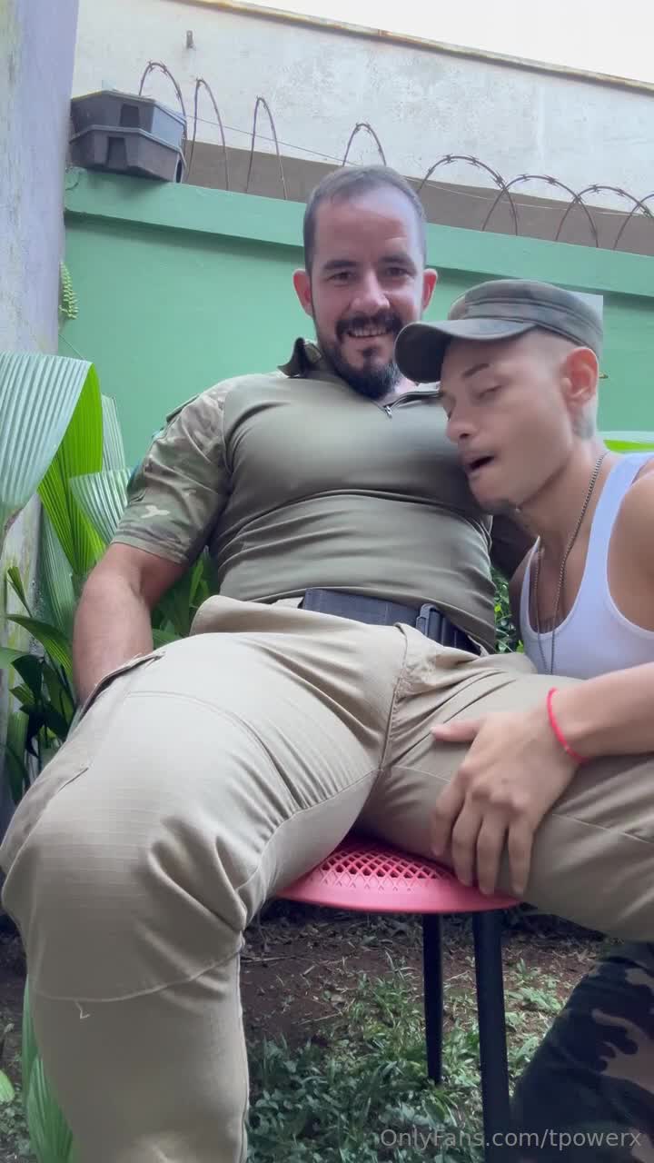 tpowerx OnlyFans leaked Tpowerx - He wanted some training so he took the opportunity to swallo.. on HDthot