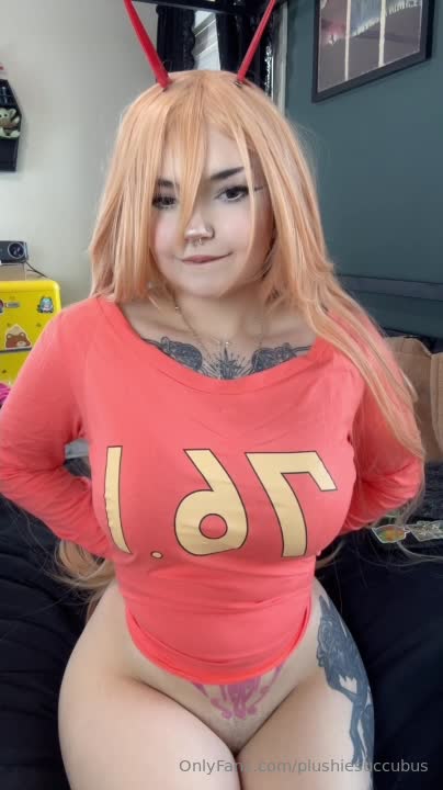 plushiesuccubus OnlyFans leaked Plushiesuccubus - Power cosplay from chainsaw man! :3 I had so much fun in thi.. on HDthot