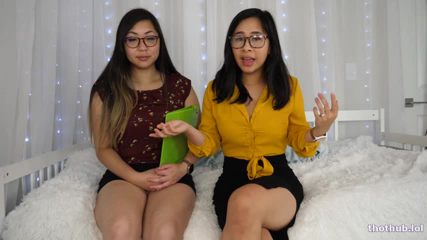 Ashley Aoki OnlyFans leaked Kaedia Lang and Ashley Aoki on HDthot
