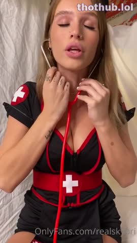 Sky Bri OnlyFans leaked Sky Bri BG Nurse Care on HDthot
