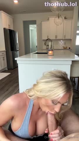 Kaelee Rene - Kitchen Fuck Ends With A Creampie