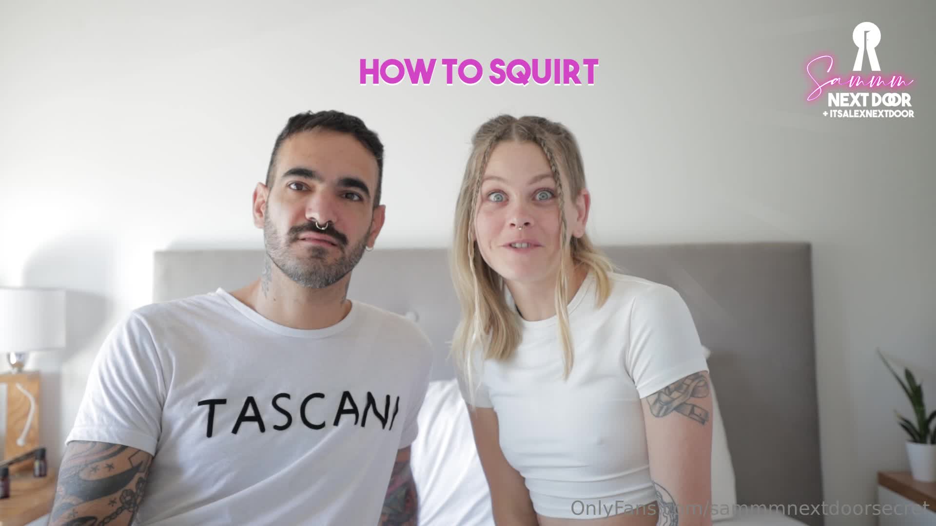 Sammmnextdoorsecret - 8 MIN. SEX EDUCATION - Squirting Tutorial #JOI #fingering #..