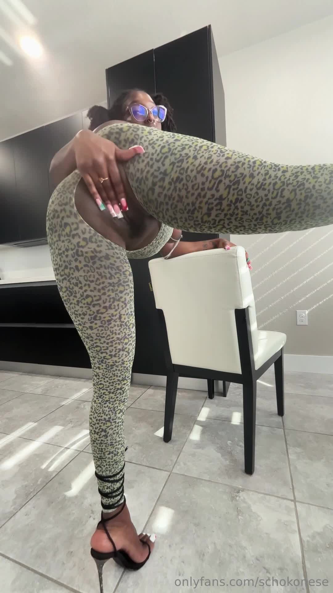 schokonese OnlyFans leaked Schokonese - was feeling super sexy in my outfit n heels, started touchin.. on HDthot