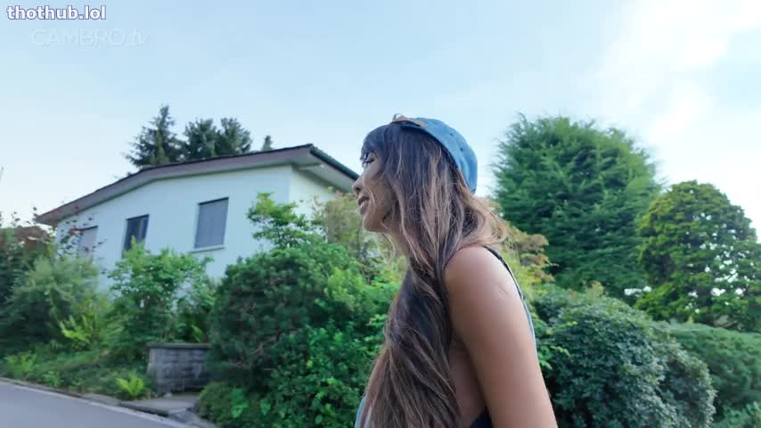 DARINGKIARA - OUTDOOR FUCKING BUTT NAKED FUN