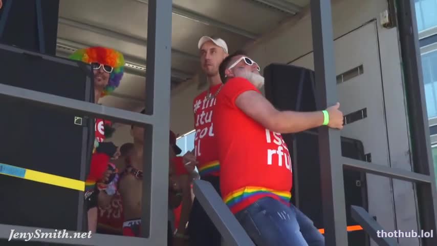 Jeny Smith OnlyFans leaked Jeny Smith Pride Parade in Cologne part 1 on HDthot