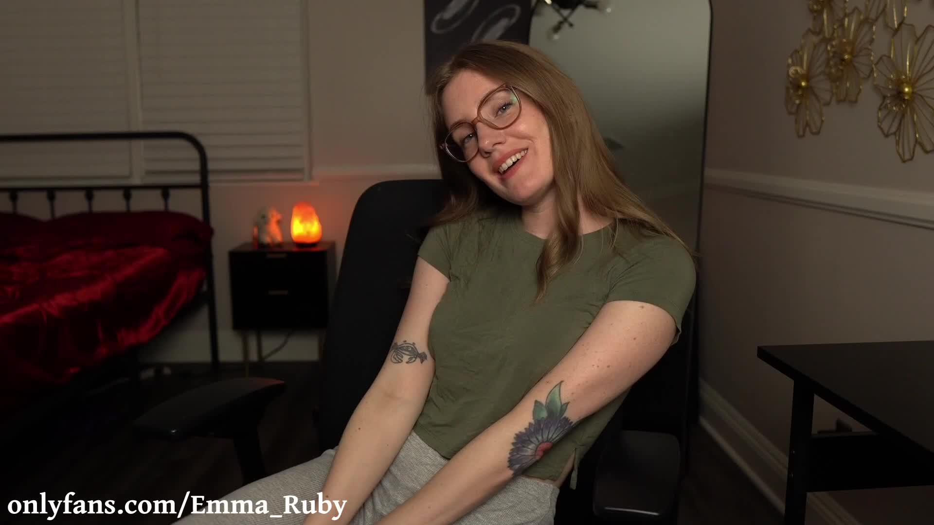 Emma_ruby -  Your HORNY girlfriend wants to SUCK your cock before bedti..