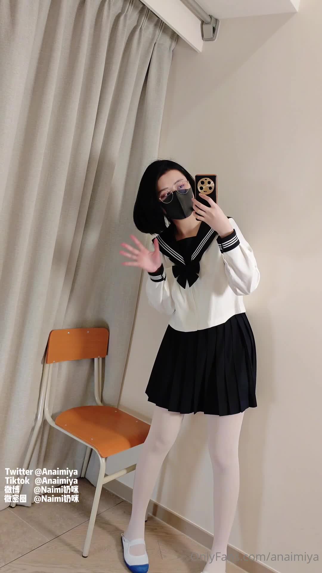 Anaimiya - 11mins JK anal play～Senpai help me 
你们想要的肛塞play视频来啦～