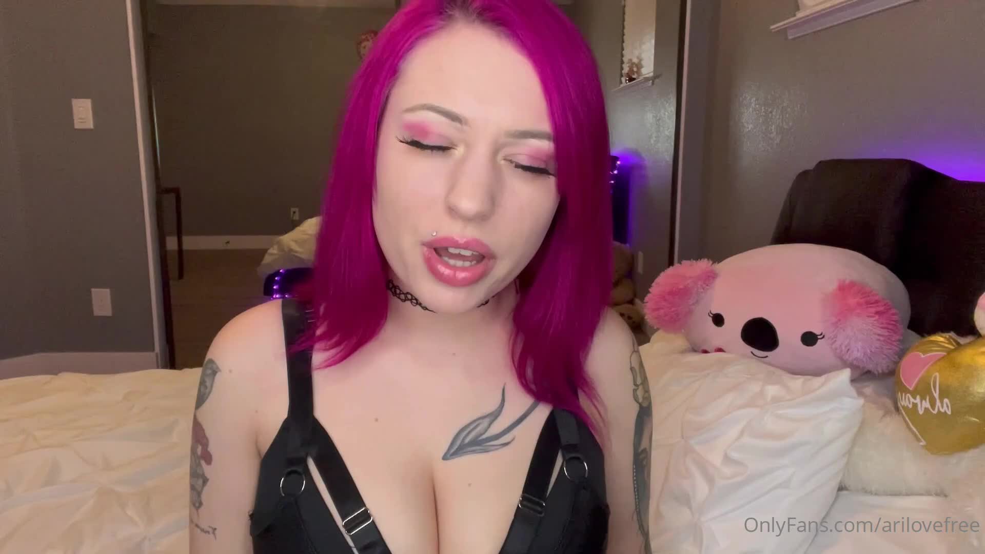 Arilovefree - Needy Goth Girlfriend Part Two! (ASMR Roleplay) *YT*
