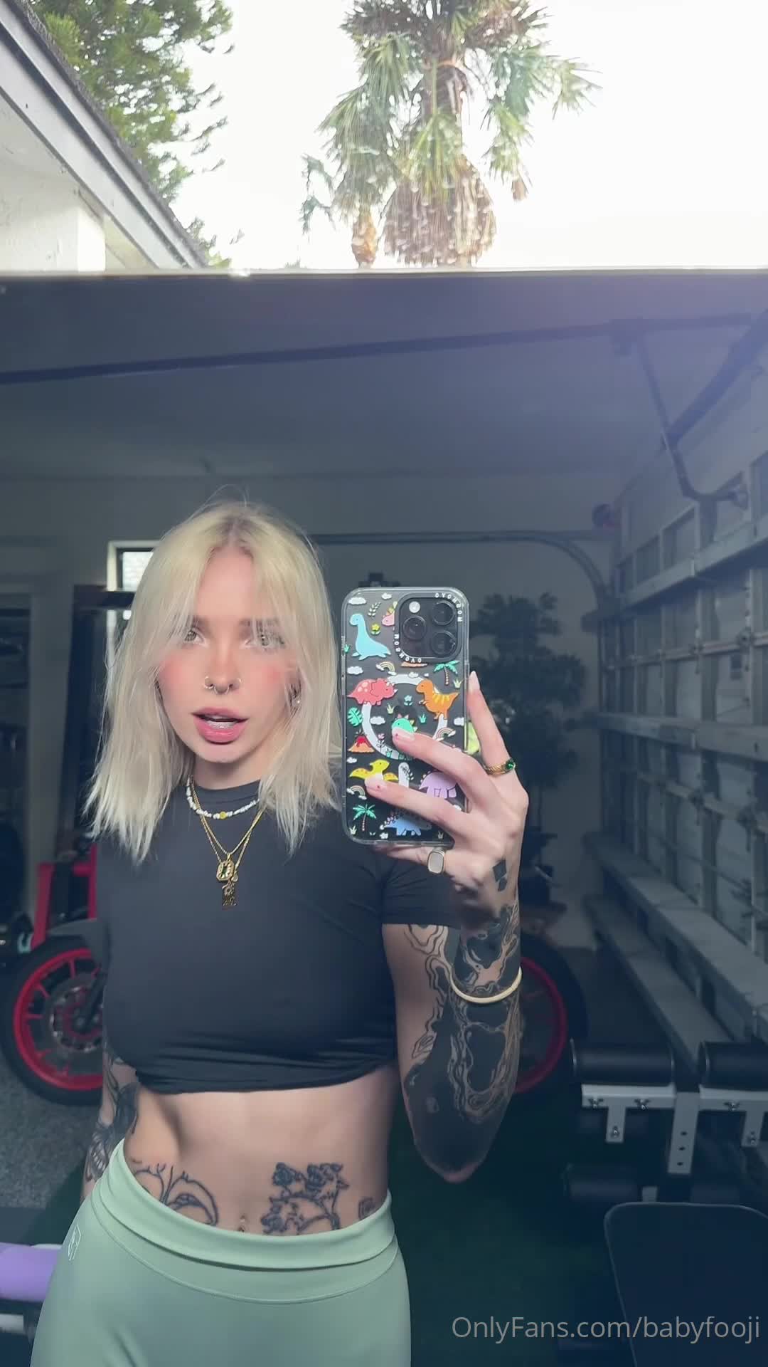 babyfooji OnlyFans leaked Babyfooji - I need to learn TikTok dances so I can do them naked for you.. on HDthot