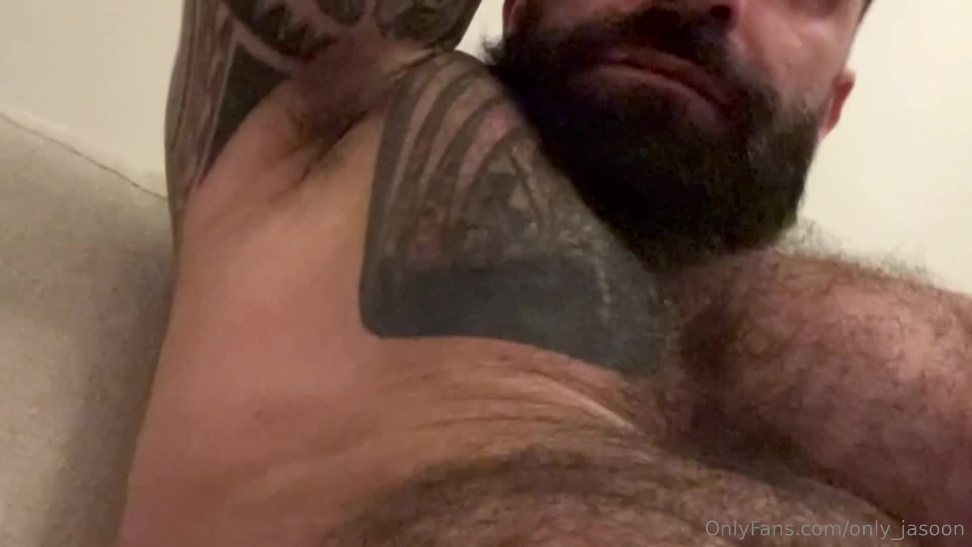 Only_jasoon - Touch my hairy body, touch my thick dick, my armpits and rub..