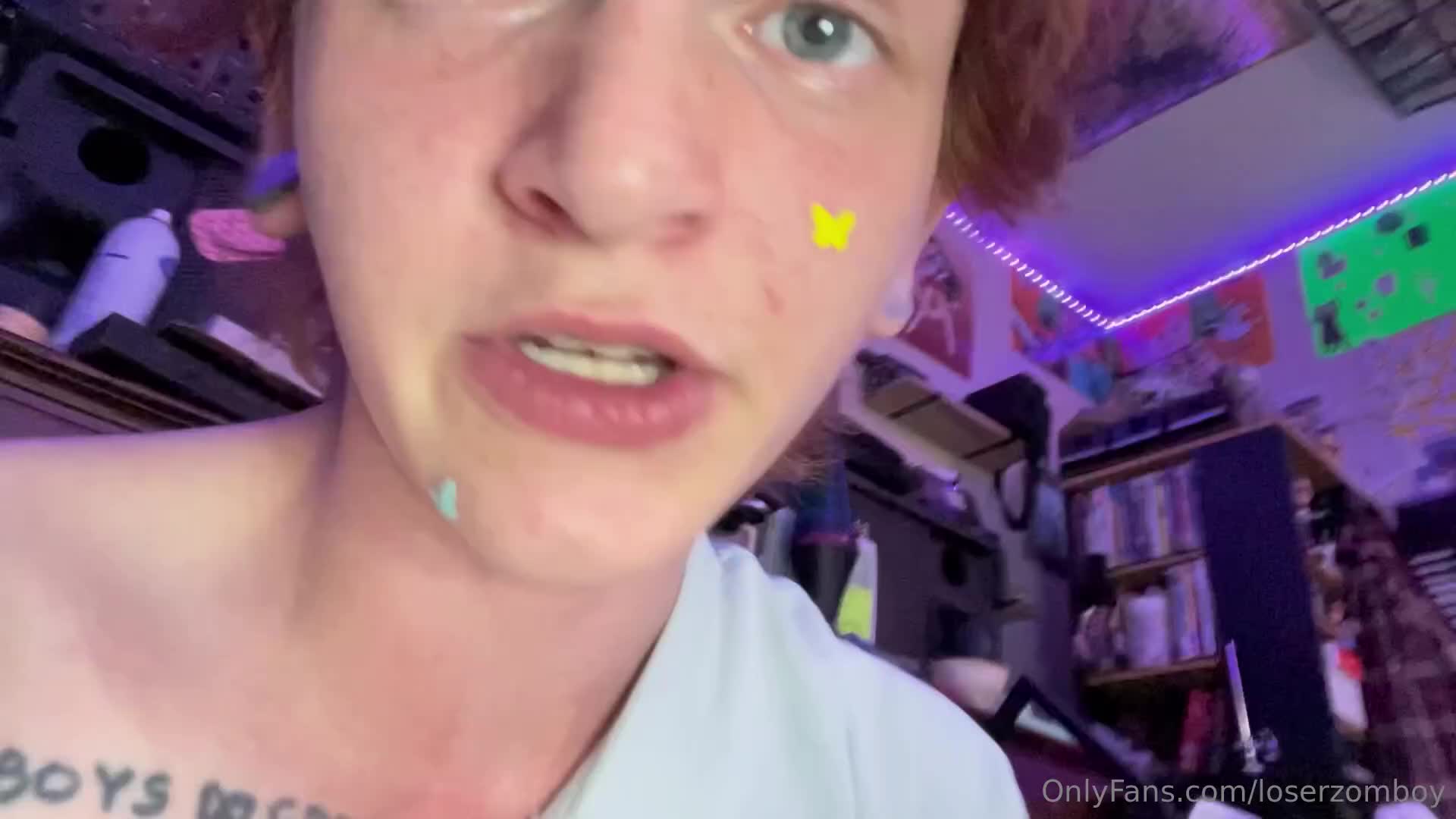 loserzomboy OnlyFans leaked Loserzomboy - getting a bit goofy n then g4ping my pussy yayyyyyyi even fl.. on HDthot
