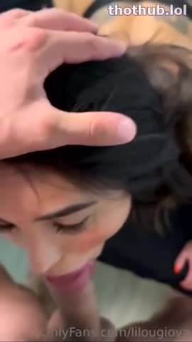 Lilou Danero POV Blowing Cock