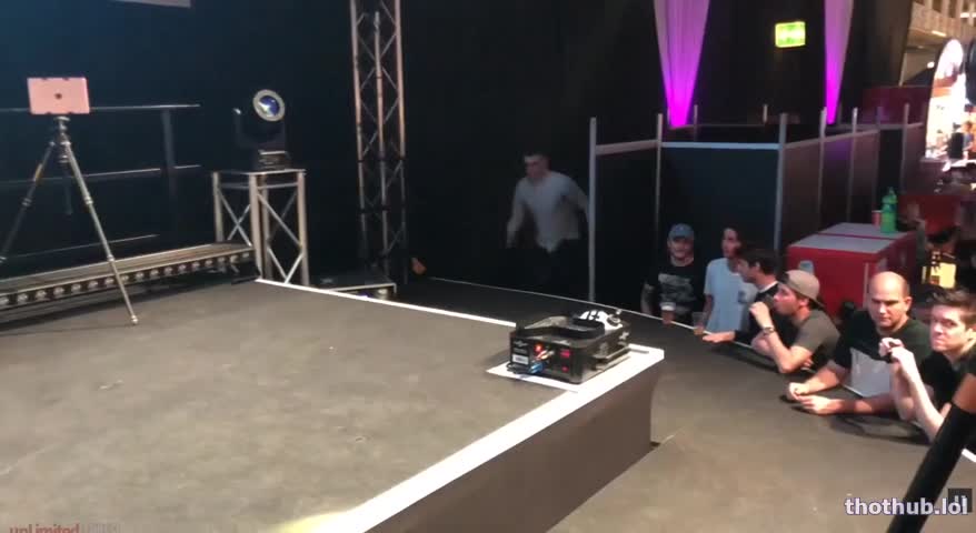 Milo Moire - Naked Selfie Performance At Extasia Zurich