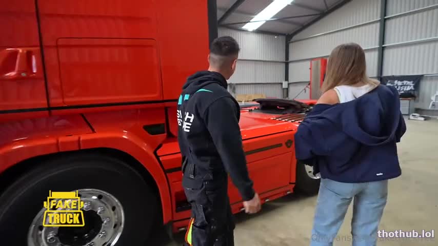 Lily Phillips Gets a Truck Gangbang ​