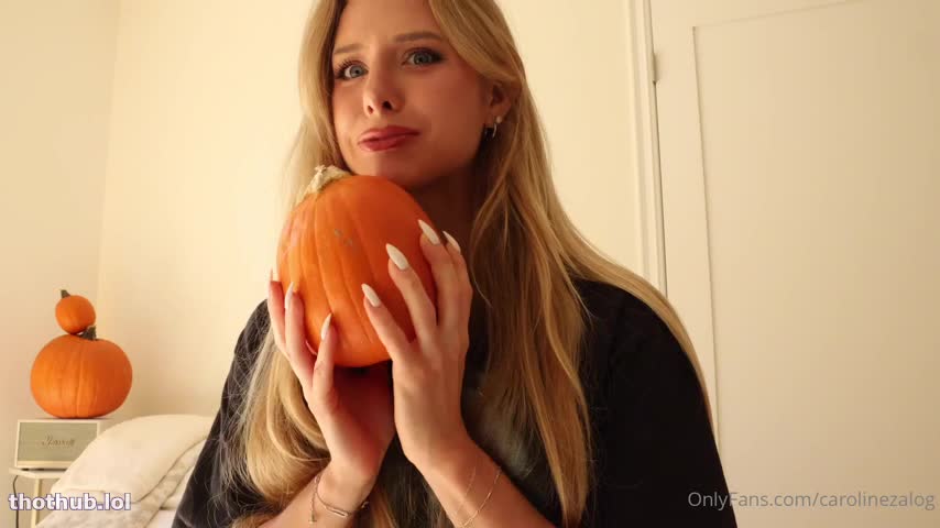 Caroline Zalog OnlyFans leaked Caroline Zalog Halloween Try On Haul on HDthot