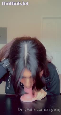 angelaj dildo blowjob ppv