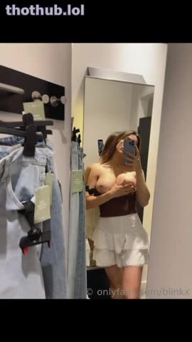BLINKX DRESSING ROOM DILDO FUCK
