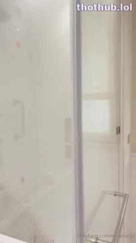 Mia Khalifa Flaunts Her Boobs During Morning Routine