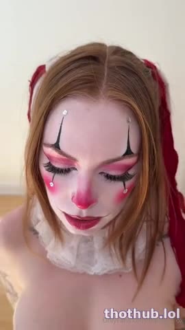 Ivory Fox With Clowncore Facial