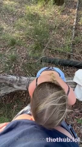 Peachypam  Outdoor Blowjob And Takes CIM
