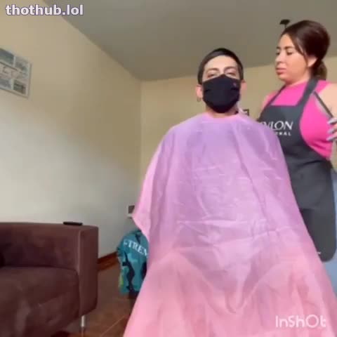 Hot Ass Latina Barbershop Fucking that Latino Young Cock