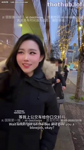 OnlyFans leaked oshiximiya public blowjob and cum in train transportation on HDthot