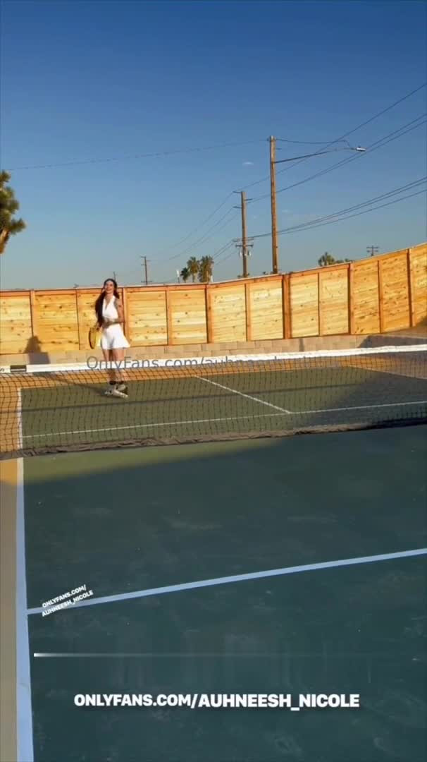 Auhneesh Nicole Tennis Sextape Video Leaked - Leaked - Tennis