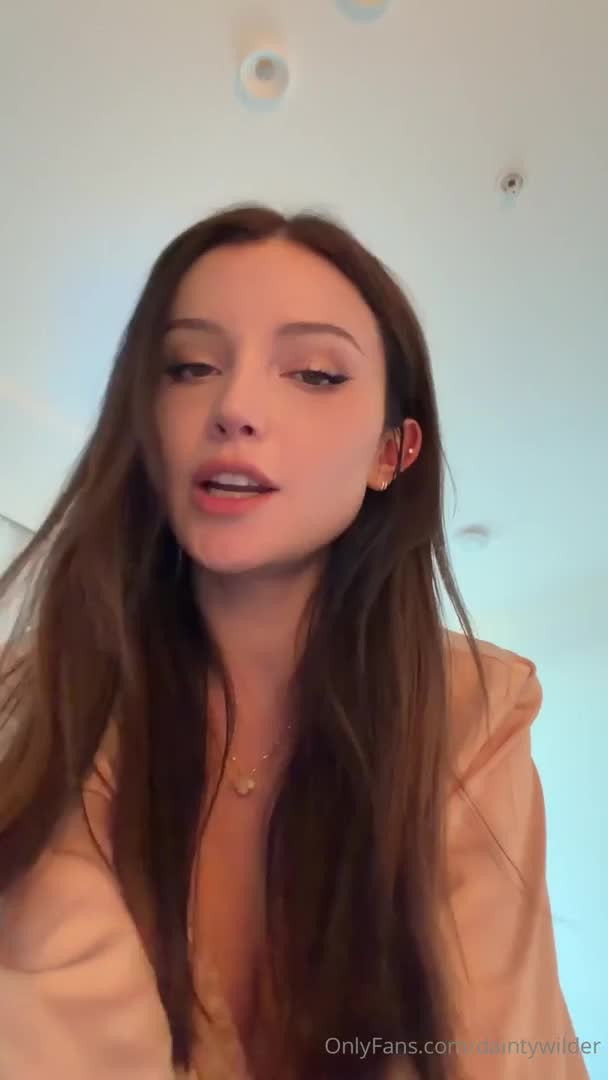 Dainty Wilder Masturbates On The Bed - Masturbation - Seduction - Solo - Solo Dildo - Dildo - Squirting - Tattoos - Close Up - Striptease - Roleplay